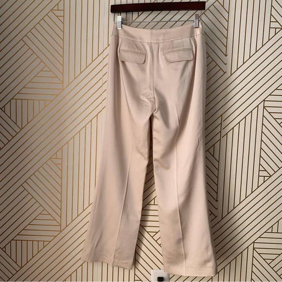 Ann Taylor Margo Wool blend cream Dress Pants Size 2 - Picture 5 of 7
